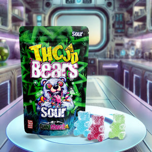 Gummies Bears Sour Pack x6 THCJD