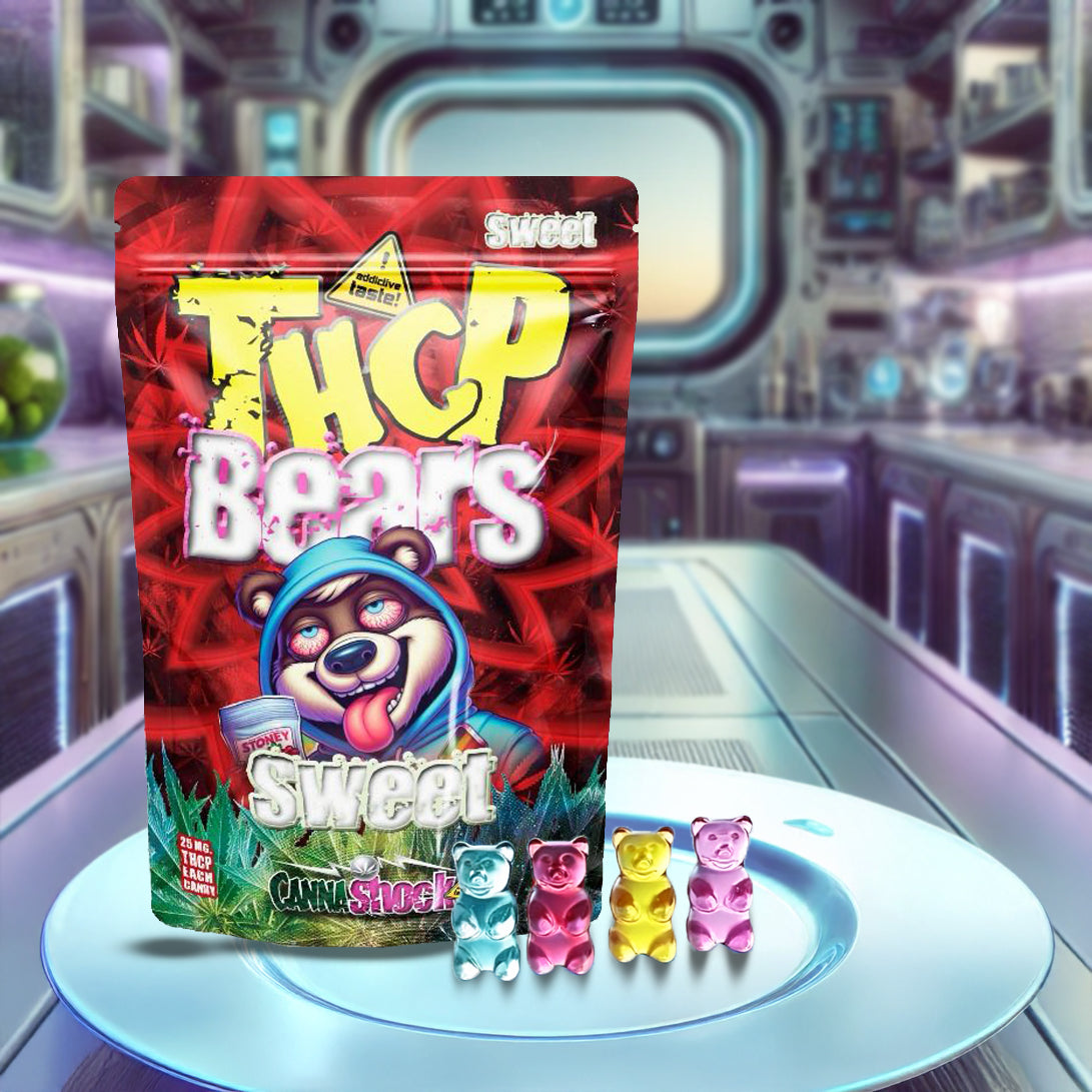 Pack de 6 Gummies Saveur Bears Sweet au THCP -