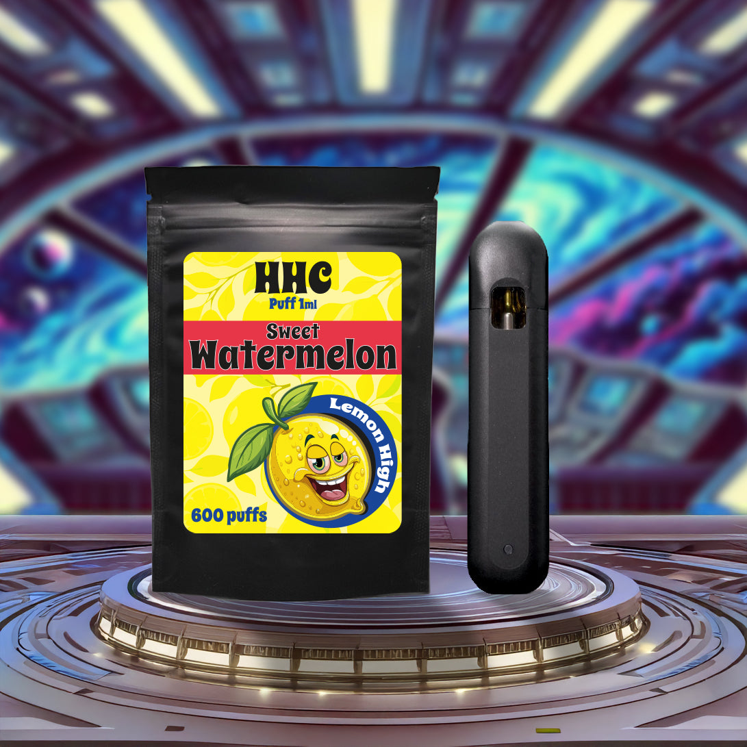 Puff HHC - Lemon High® - 1ml/600 bouffées