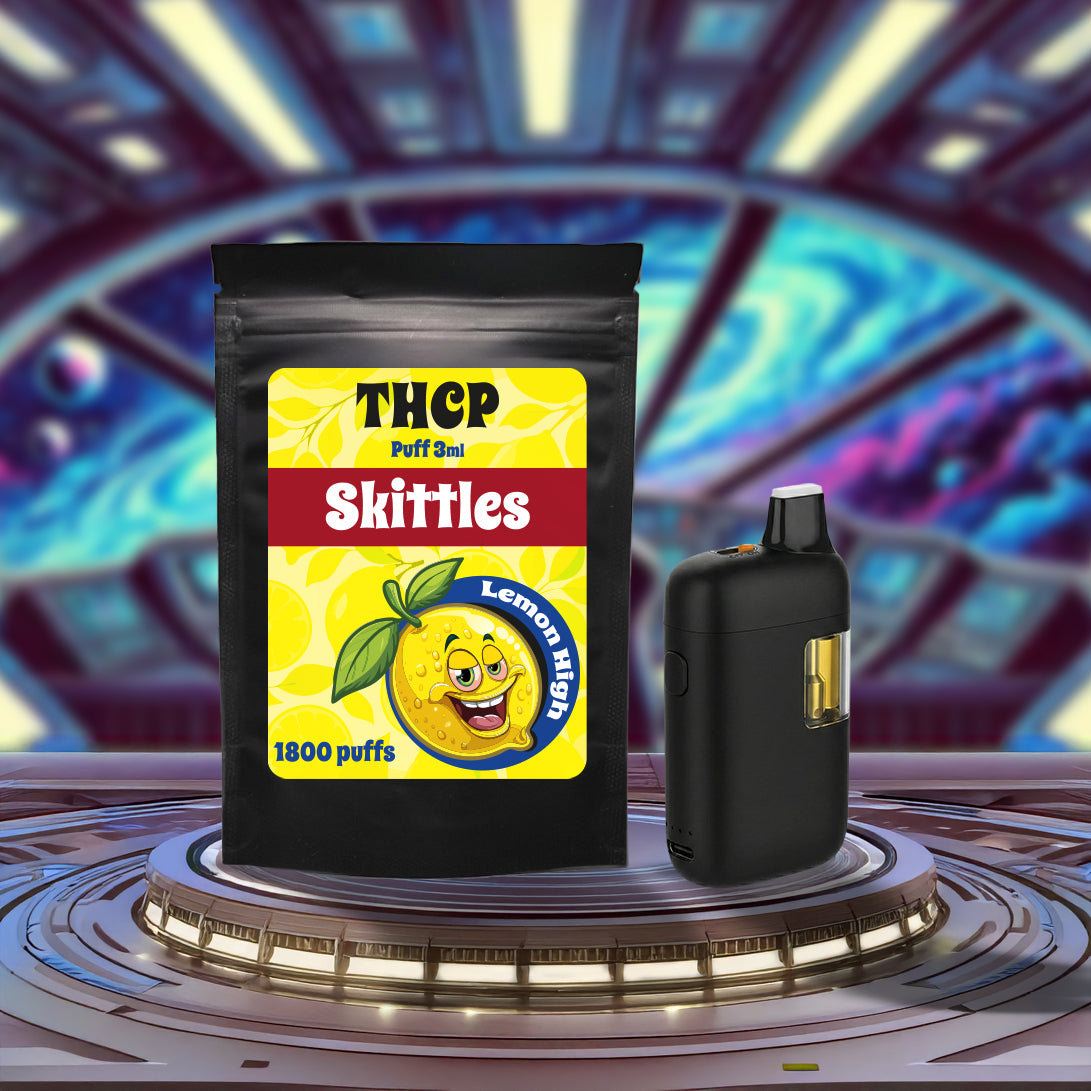 Puff THCP - Lemon High® - 3ml/1800 bouffées