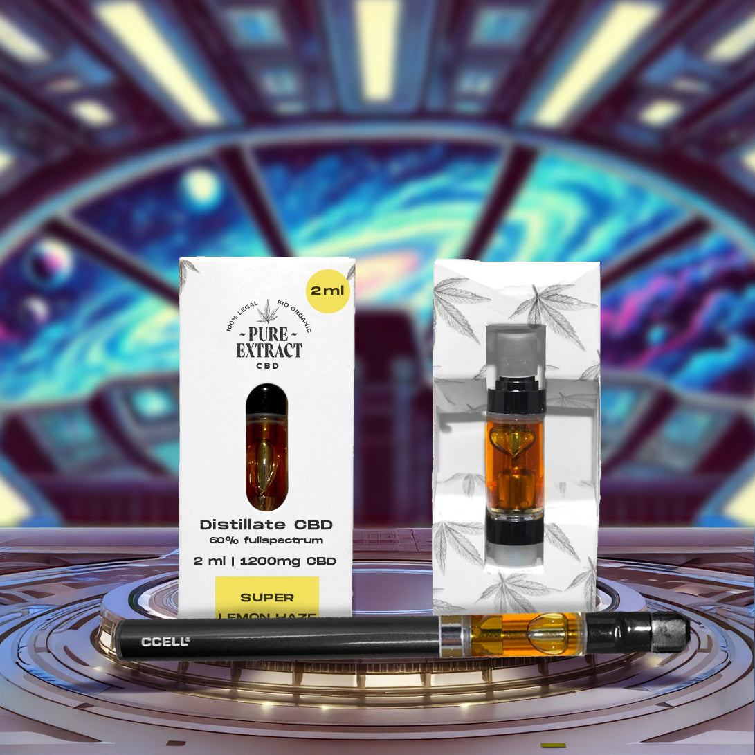 Cartouche CBD 1ml et 2ml - 12 goûts