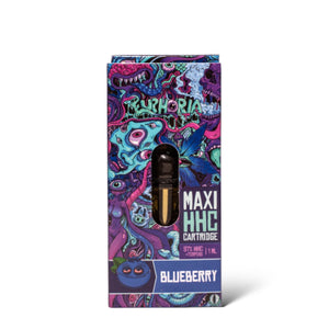 Euphoria Cartouche (Dab Pen) de Maxi HHC - BlueBerry - 97% HHC/1000MG - 1ML - 600 bouffées