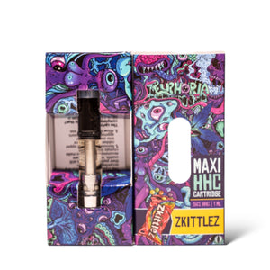 Euphoria Cartouche (Dab Pen) de Maxi HHC - Zkittlez - 94% HHC/1000MG - 1ML - 600 bouffées